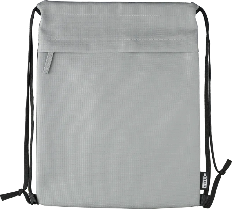 RPET polyester drawstring backpack
