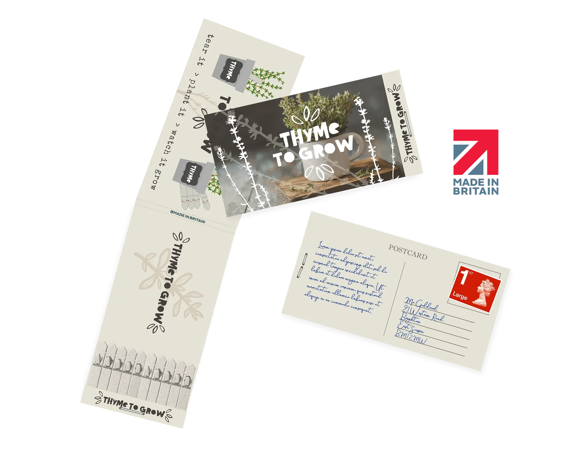 Postcard Seedsticks®