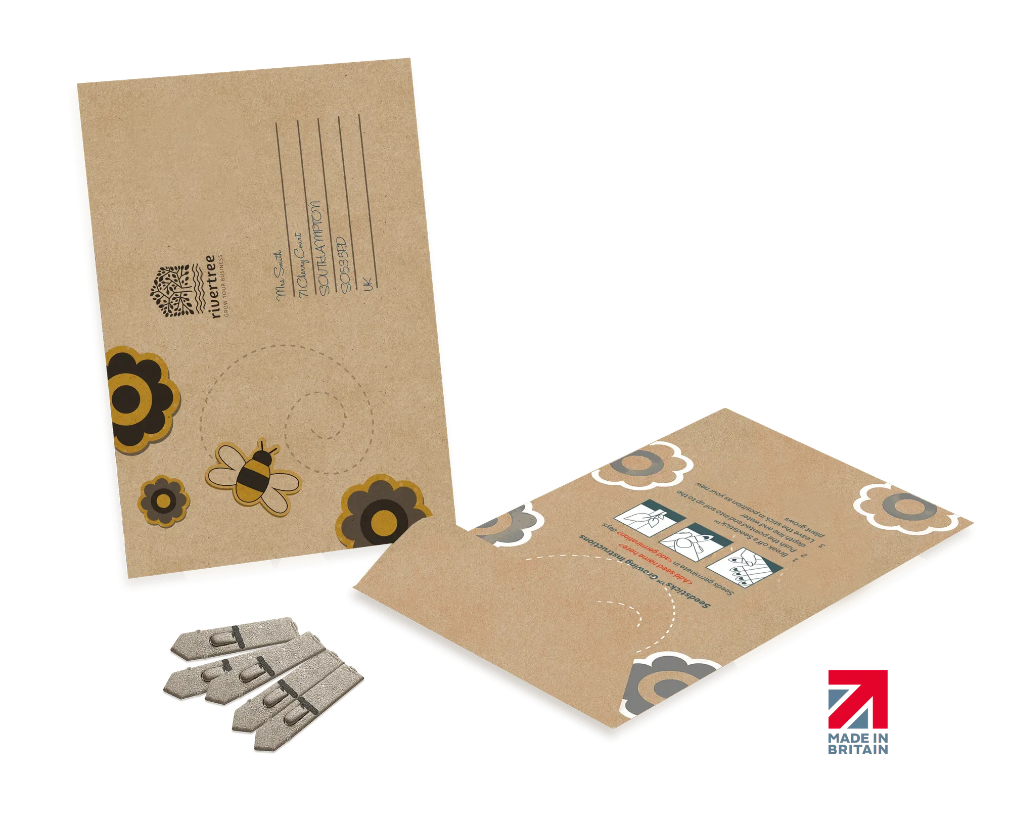 Large Seed Packet Envelopes - Kraft