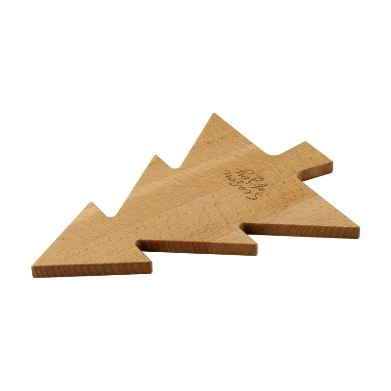 Bowls and Dishes - Pure Wood - X-Mas Tree Serving Board