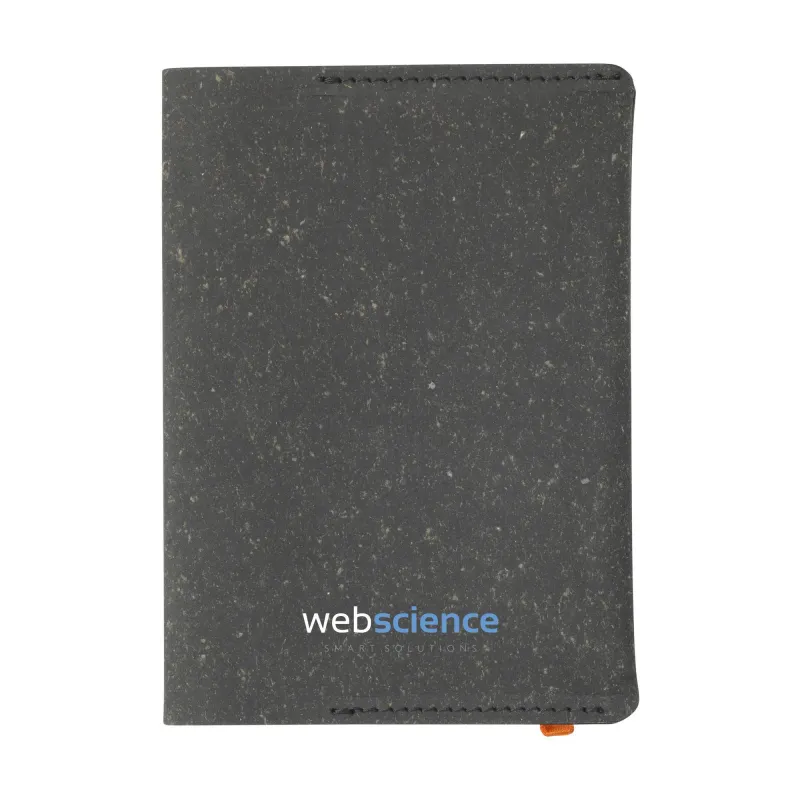 Recycled Leather Passport Holder