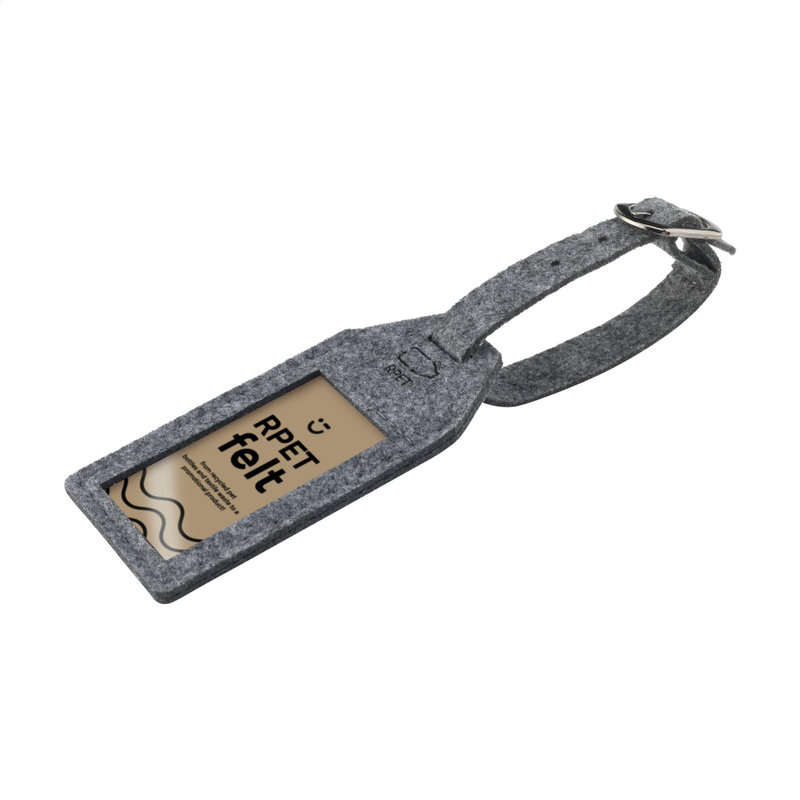 RPET Felt GRS Luggage Tag luggage tag