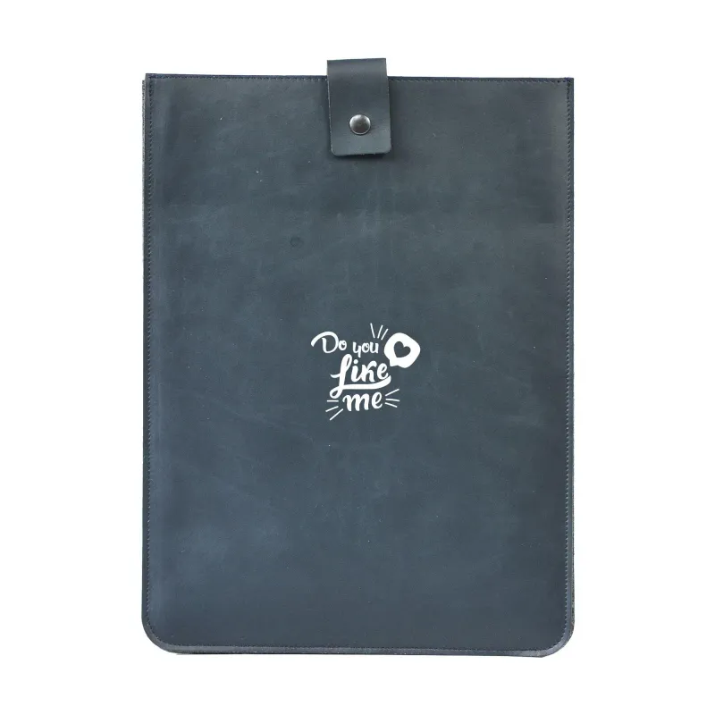 Recycled Leather Laptop Sleeve 16"