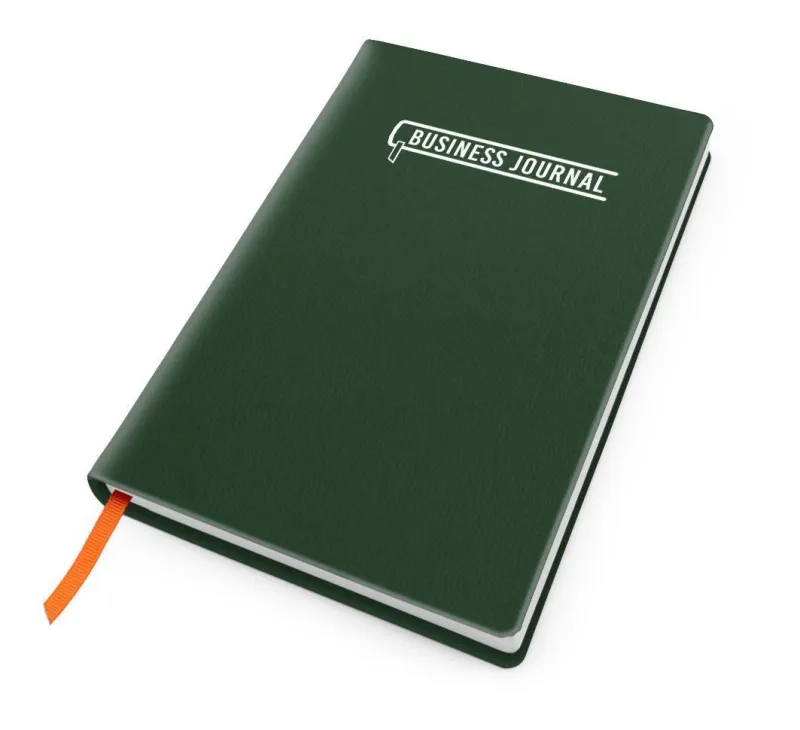 Business Planner, choose from 8 colours in vegan Recycled Como.
