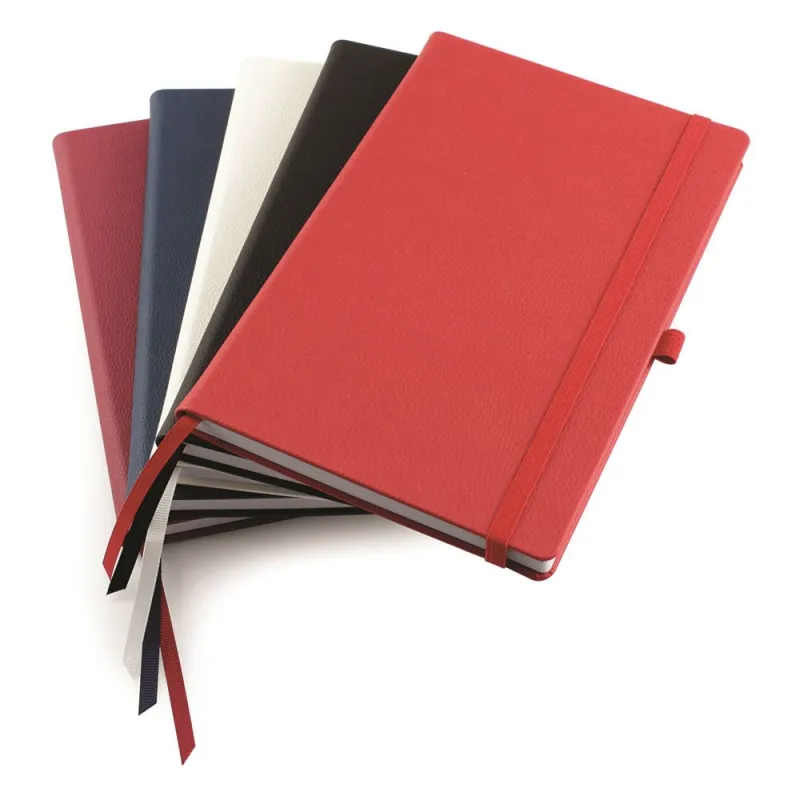 Deluxe Mix & Match A5 Casebound Notebook, in recycled Como.