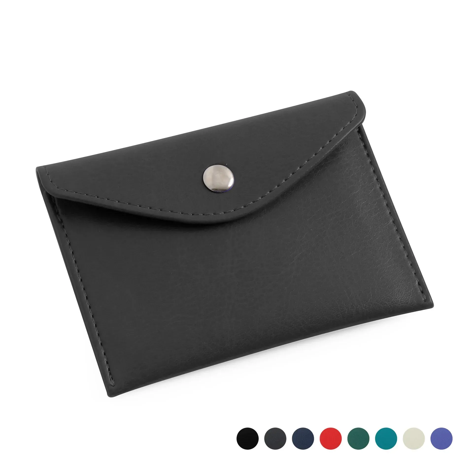 Recycled Eleather Business Card Case, made in the UK in a choice of 8 colours.