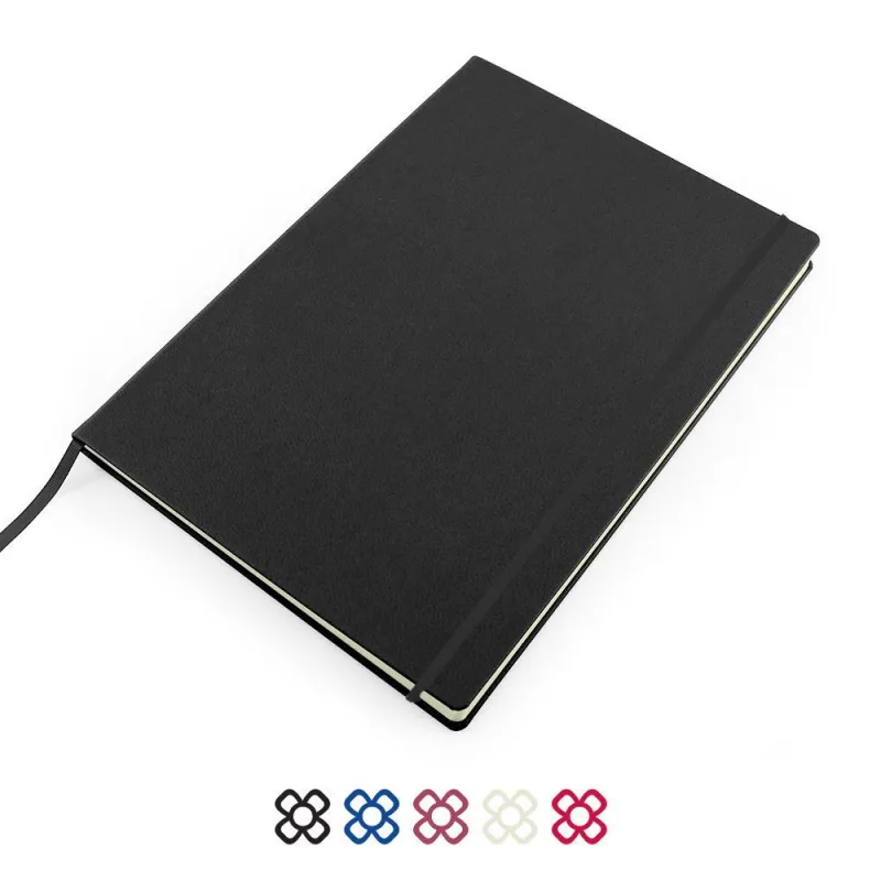 Mix & Match A4 Belluno Casebound Notebook in thousands of colour combinations.