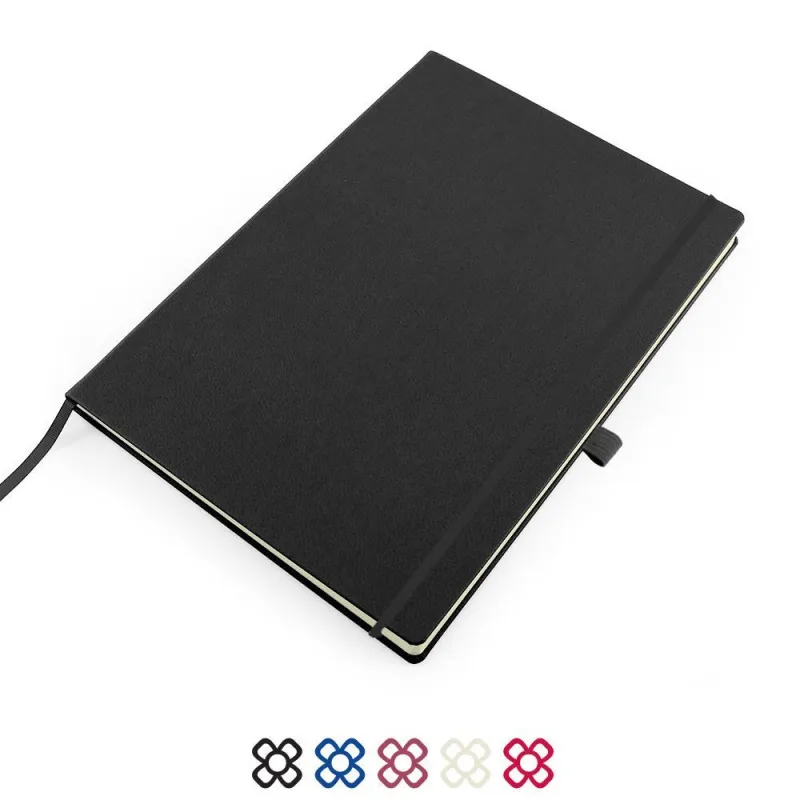 Deluxe Mix & Match A4 Belluno Casebound Notebook, thousands of colour combinations.