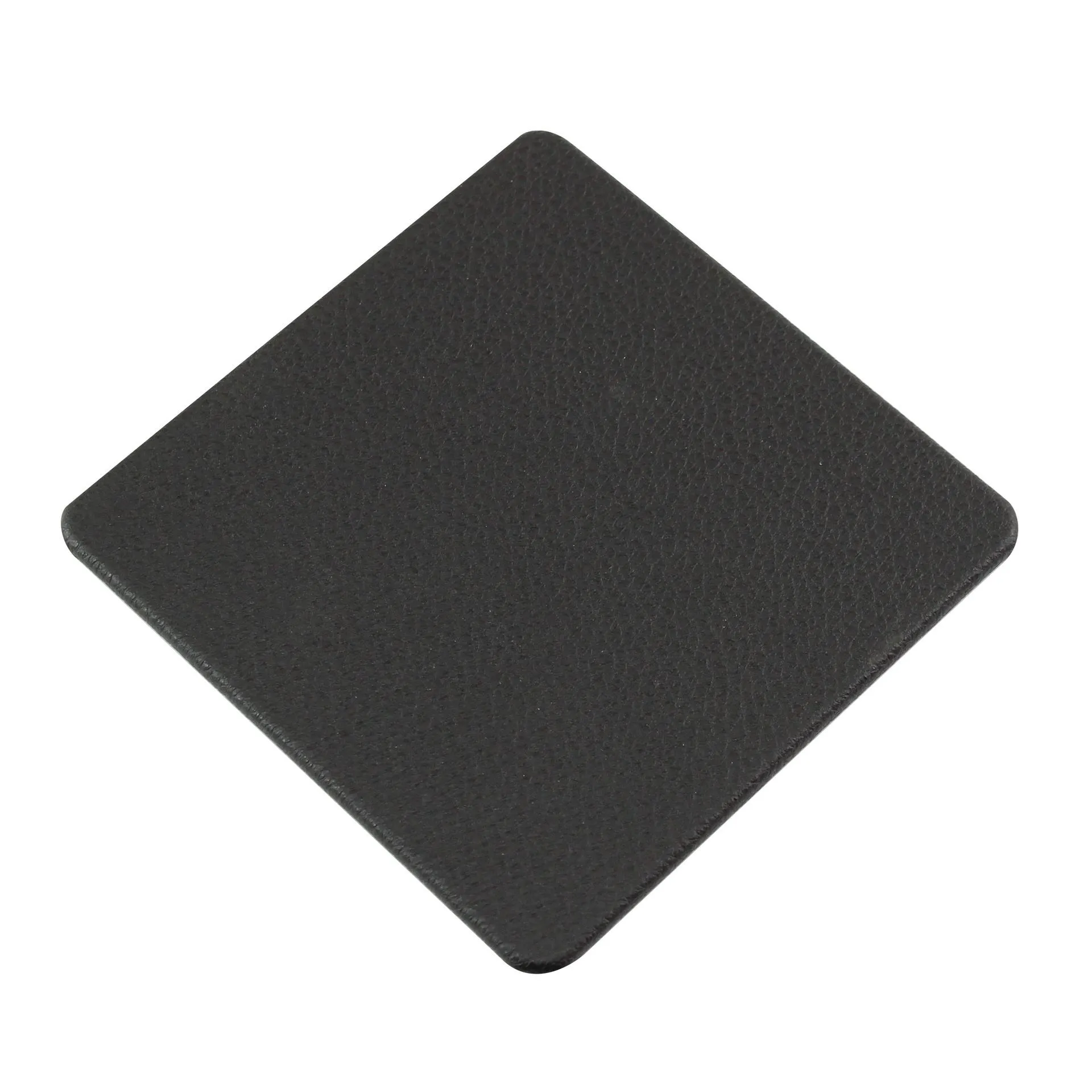 Square Coaster in recycled Como, a quality vegan PU.