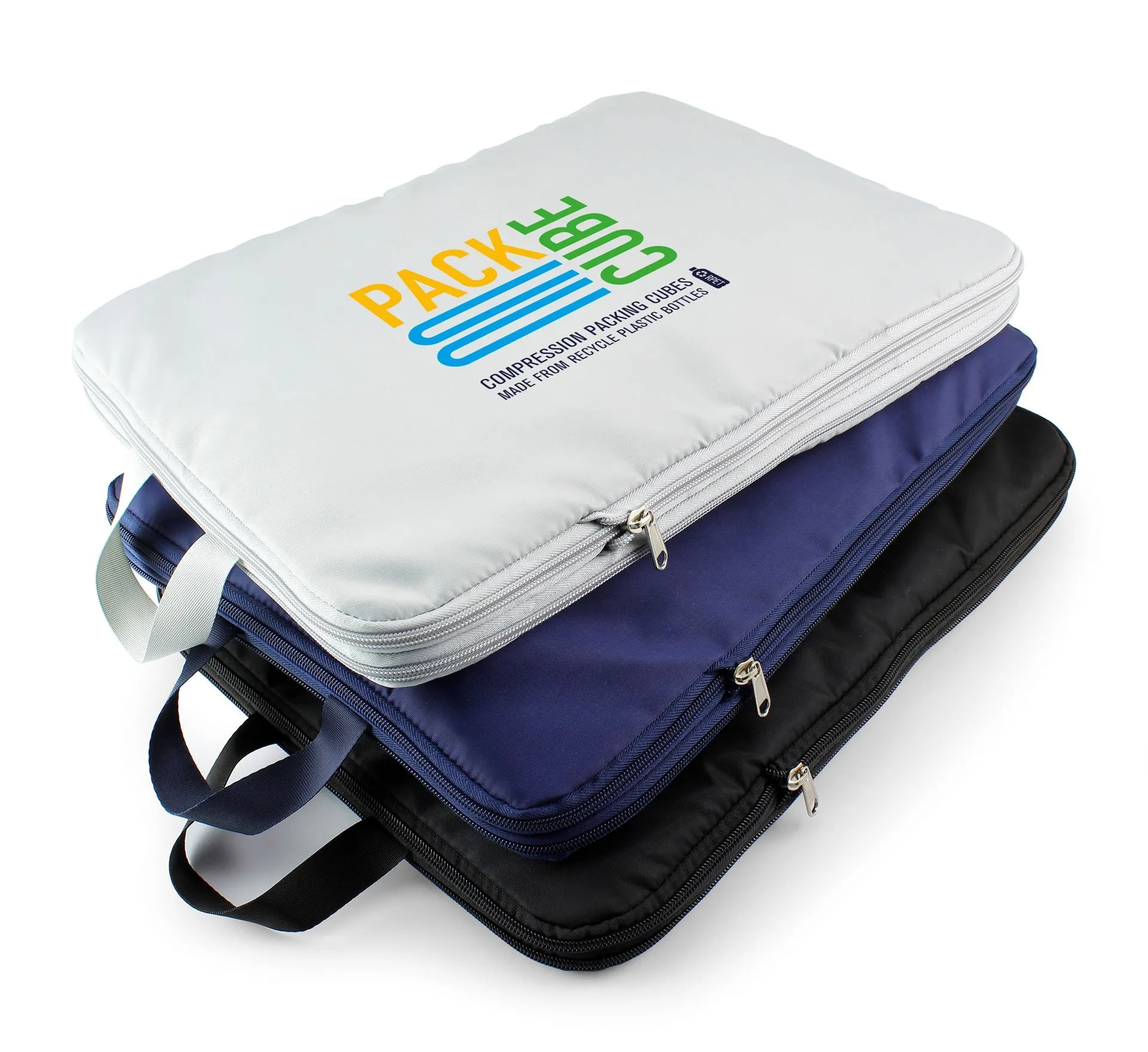 Compression Packing Cubes Set of 6 in Recycled rPET
