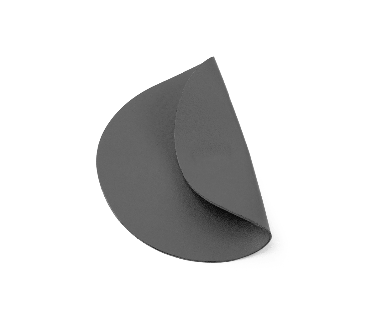 Flexi Round Coaster finished in Porto, a quality recycled vegan material