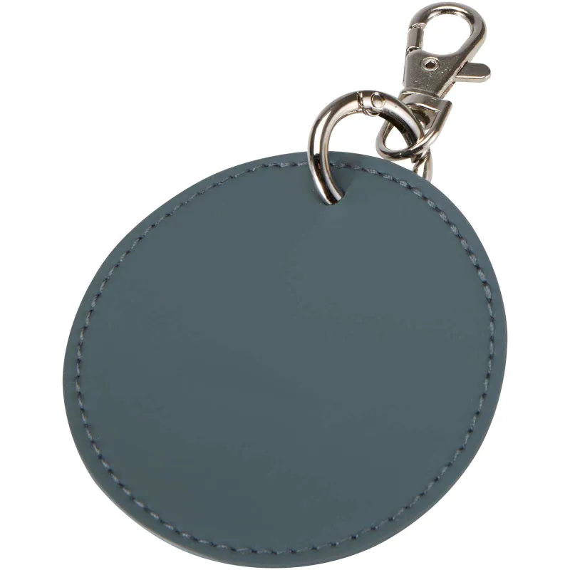 Resi Plus GRS recycled round charm keychain
