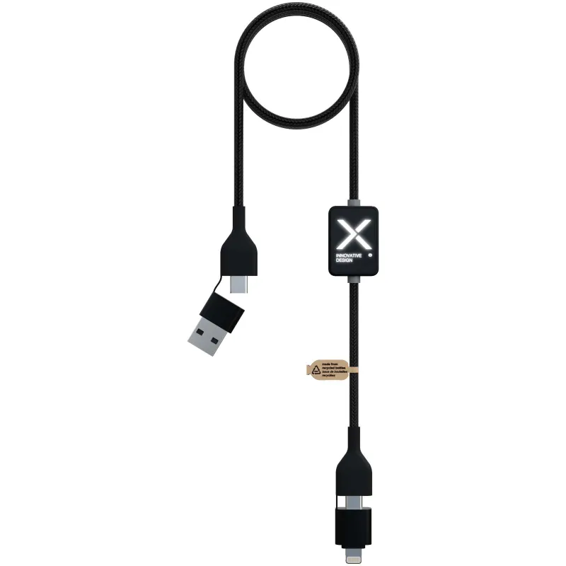 SCX.design C32 60W switch charging cable with light-up logo