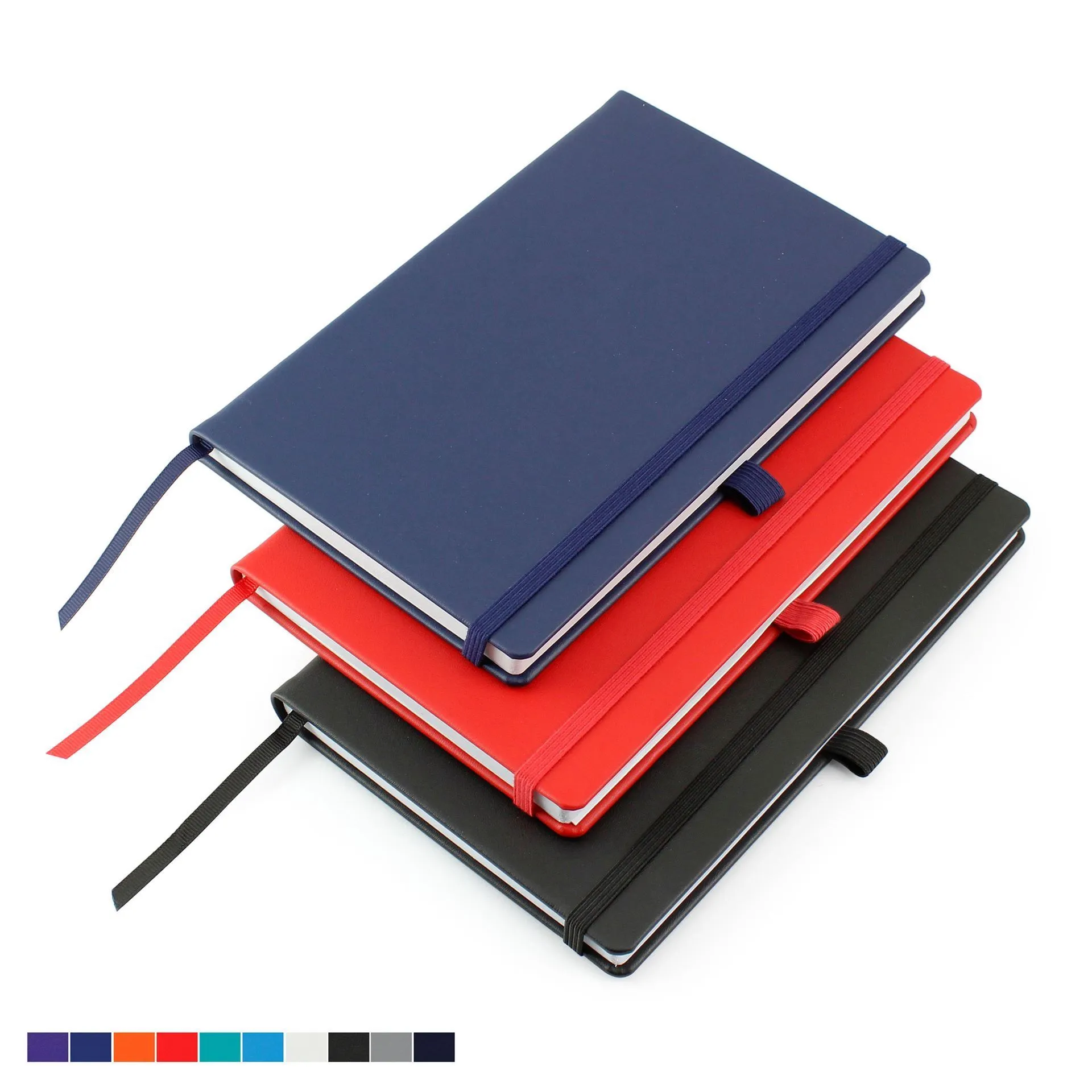 Deluxe Porto Eco Mix & Match A5 Casebound Notebook with Bagasse Wood Free Paper
