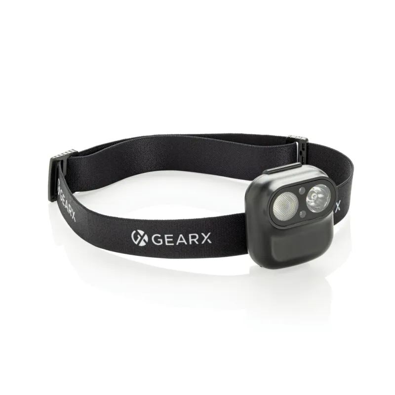 Gear X RCS rPlastic head torch with motion sensor