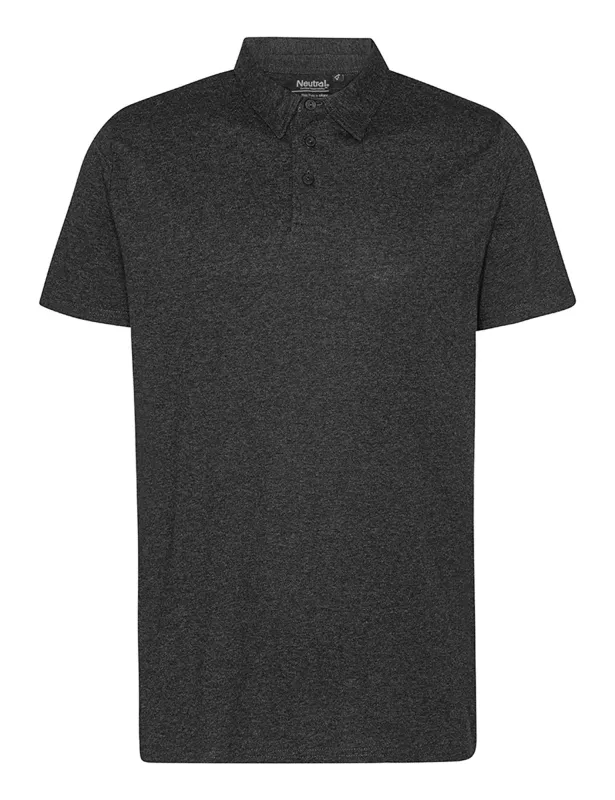 Neutral Recycled Cotton Polo