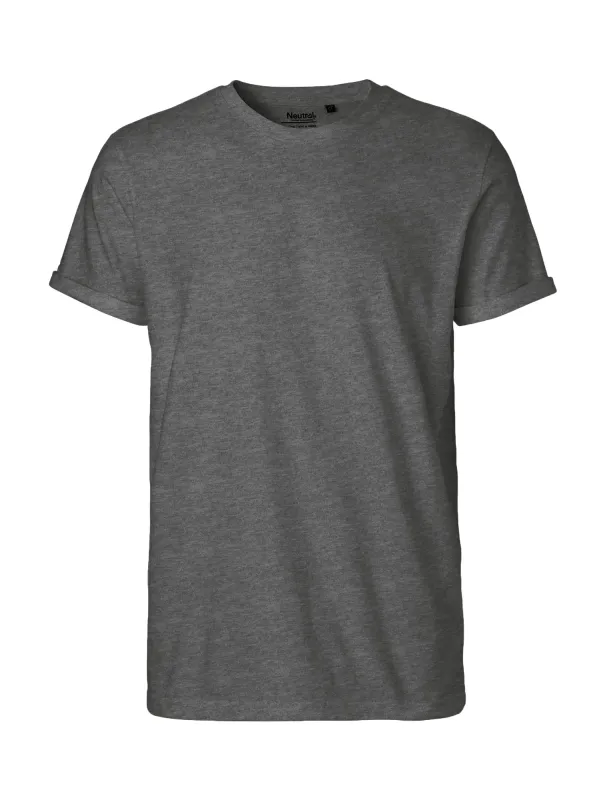 Neutral Mens Roll Up Sleeve T-shirt