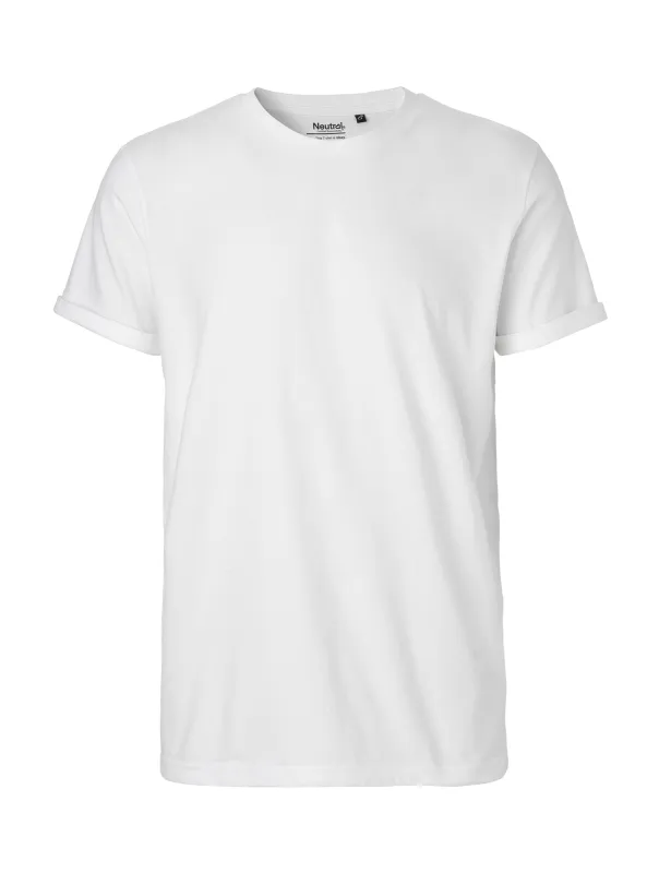 Neutral Mens Roll Up Sleeve T-shirt