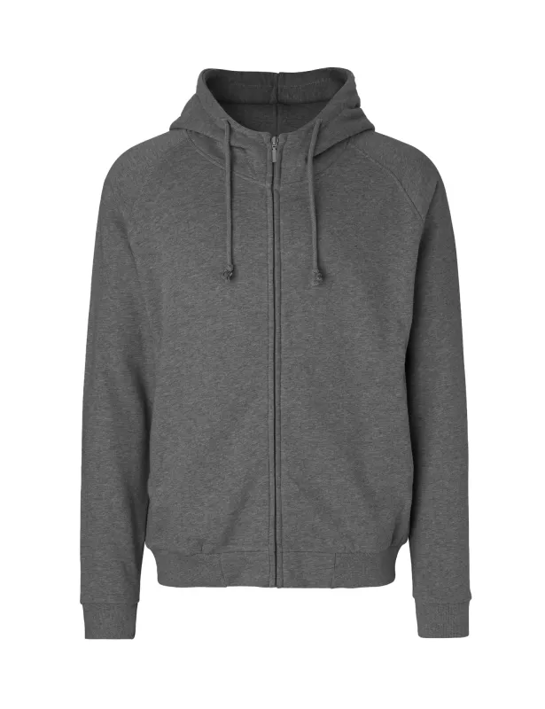 Neutral Unisex Hoodie w. Hidden Zip