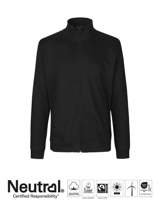 Neutral High Neck Jacket