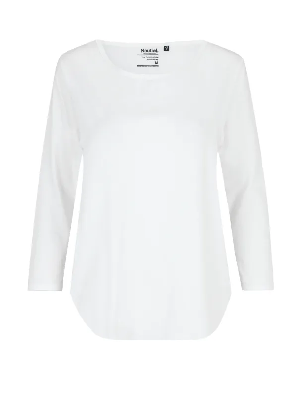 Neutral Ladies Three Quarter Sleeve T-shirt