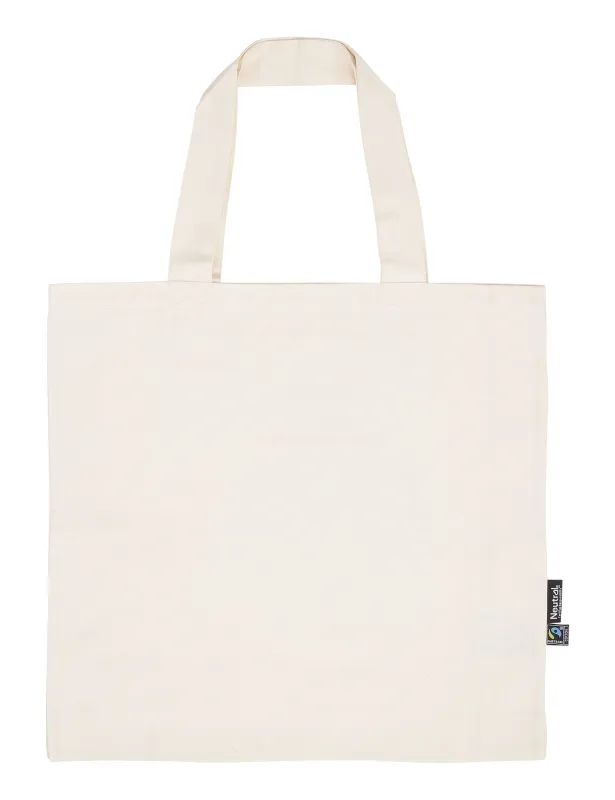 Neutral Twill Shopper Bag