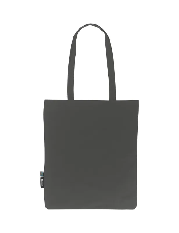 Neutral Shopping Bag w. Long Handles