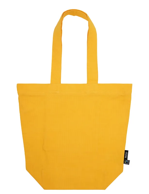 Neutral Panama Tote Bag w. Zip