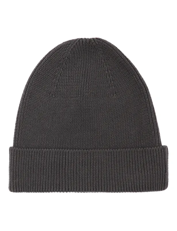 Neutral Beanie 1x1 Rib