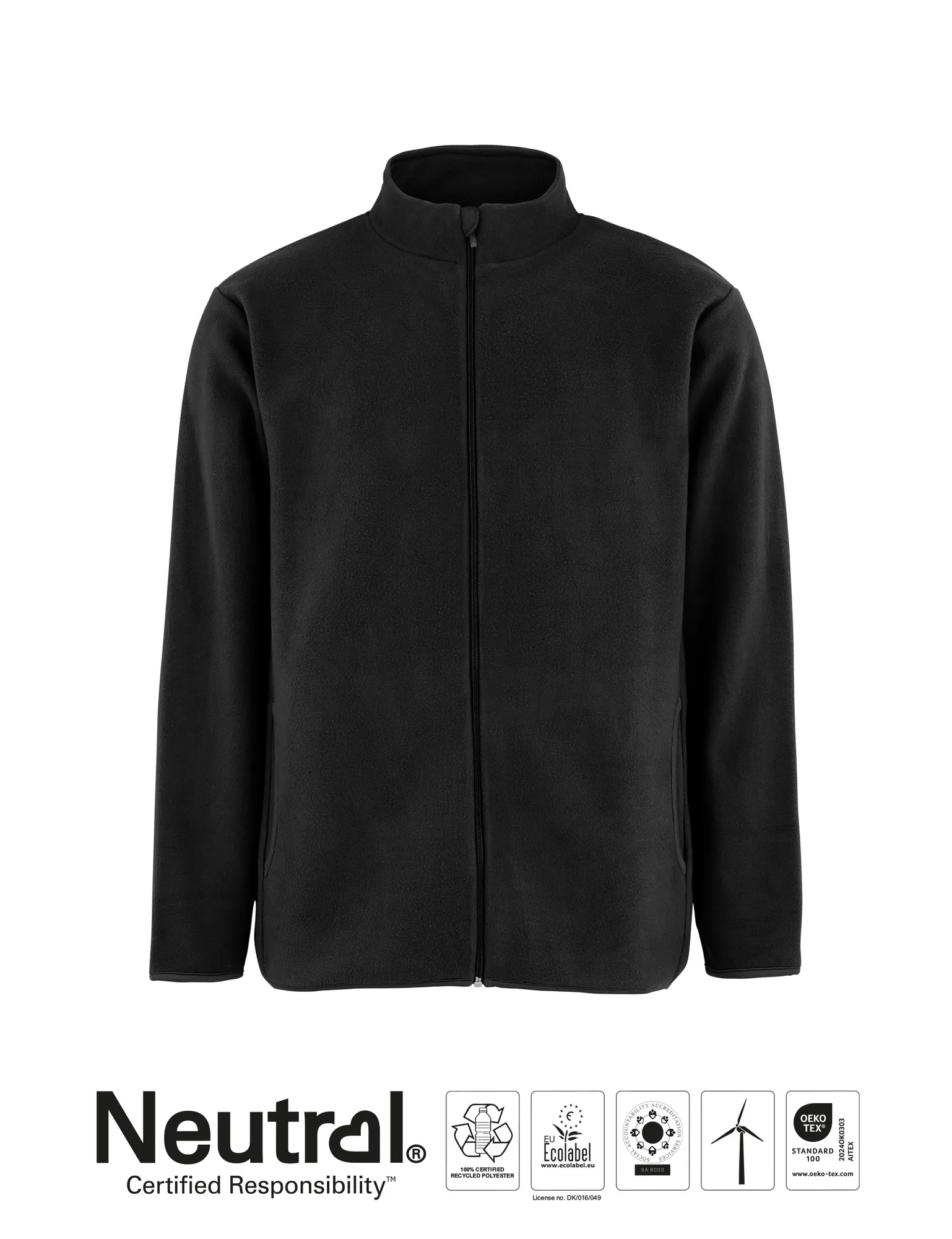 Neutral Recycled Fleece Jacket
