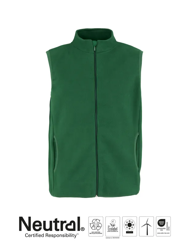 Neutral Recycled Fleece Vest