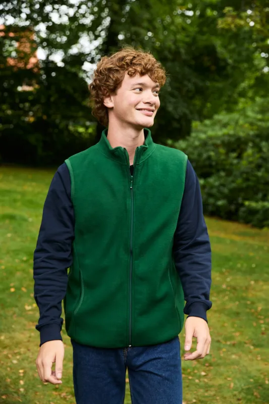 Neutral Recycled Fleece Vest