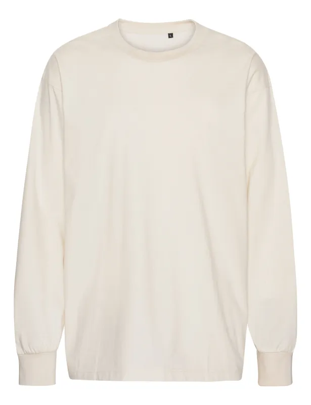 Unisex Tiger Cotton Oversized LS T-shirt