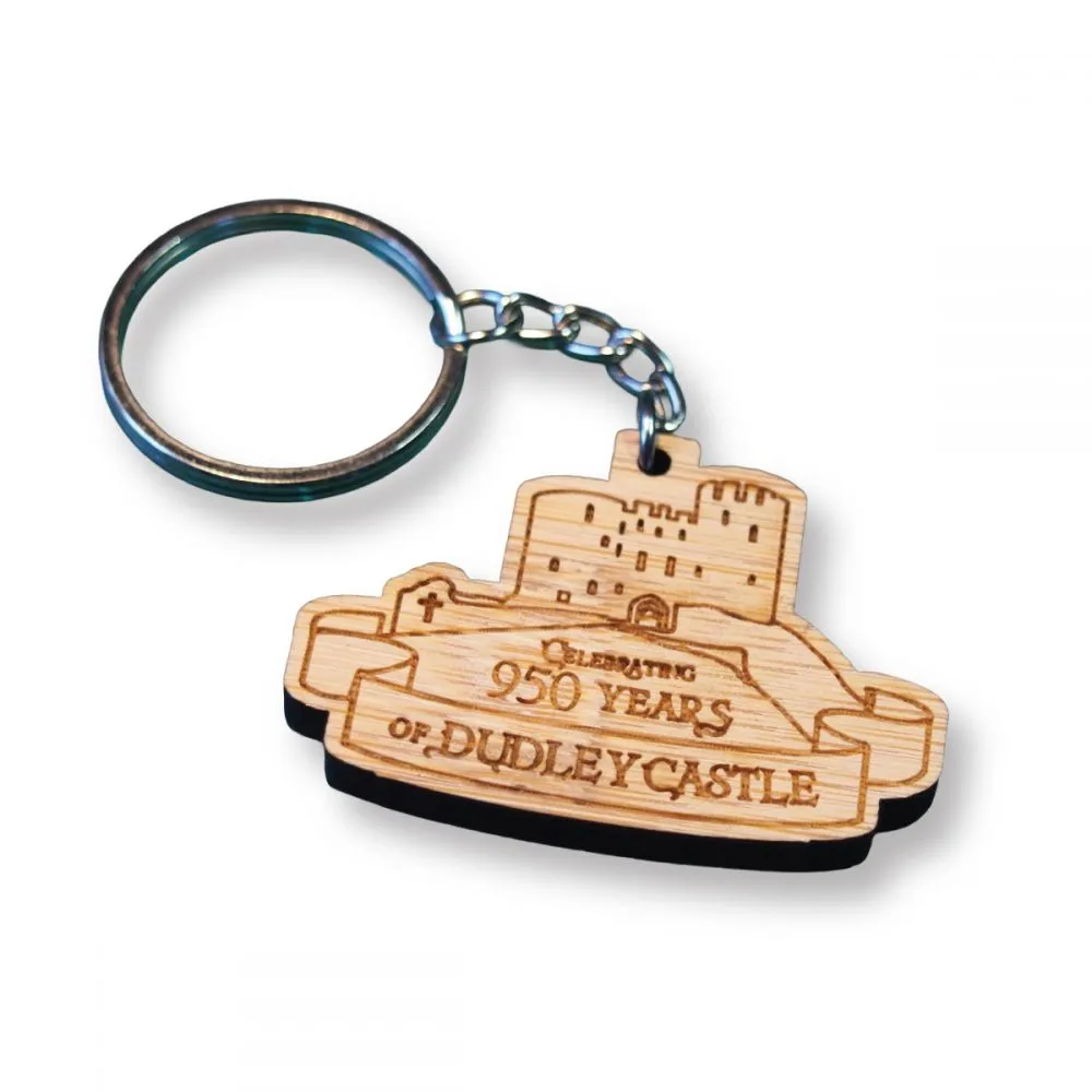Bamboo Keyring (50mm)