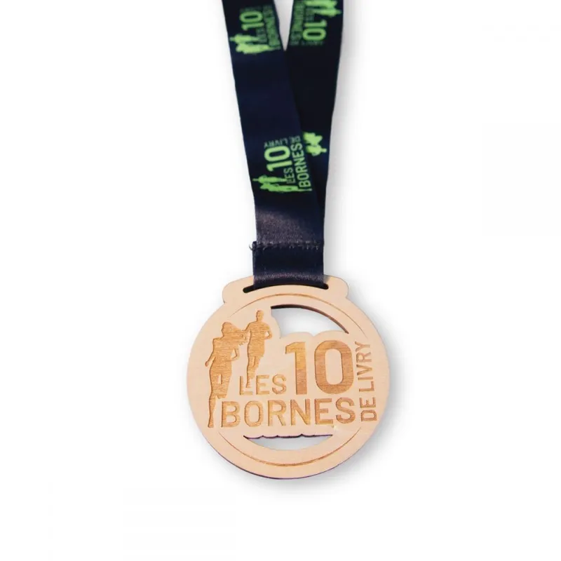 40mm Wooden Medal