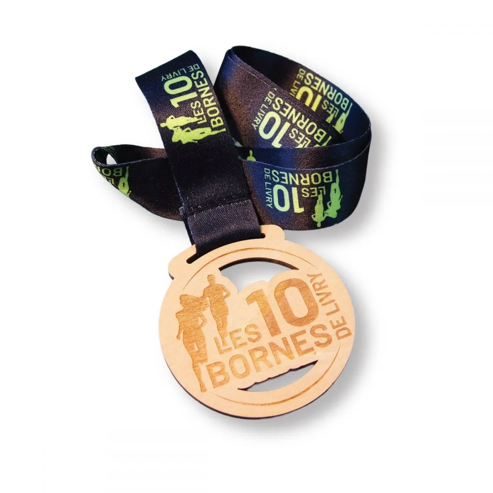 50mm Wooden Medal