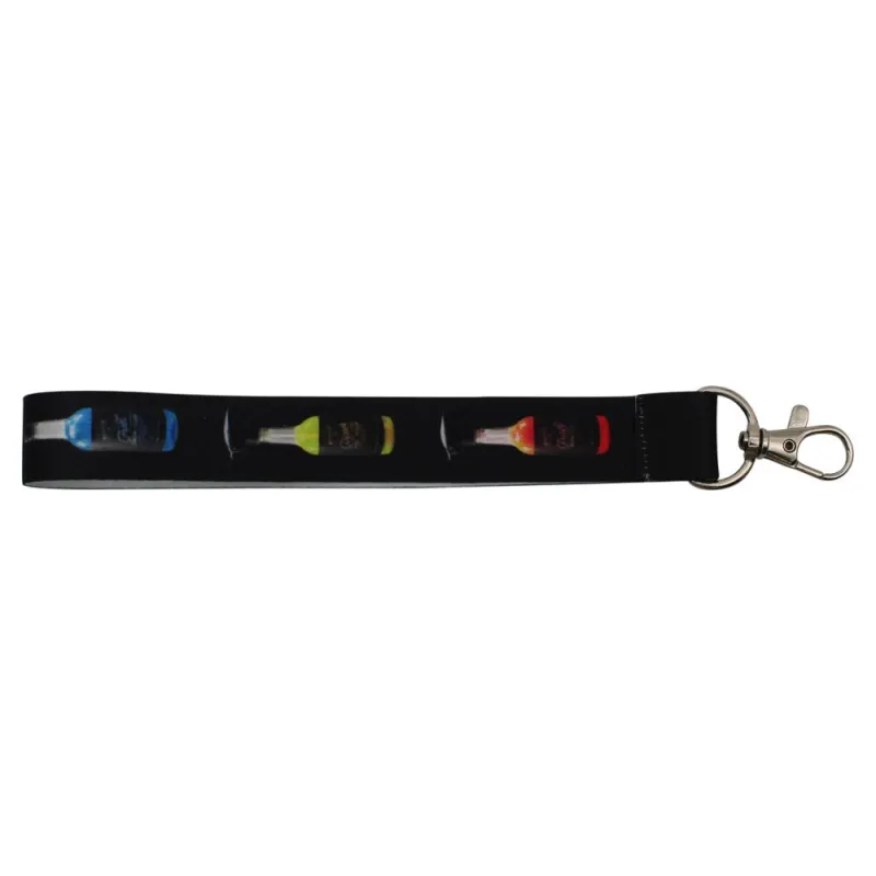 15mm Recycled PET Dye Sublimation Print Loop Keyring (UK Made)