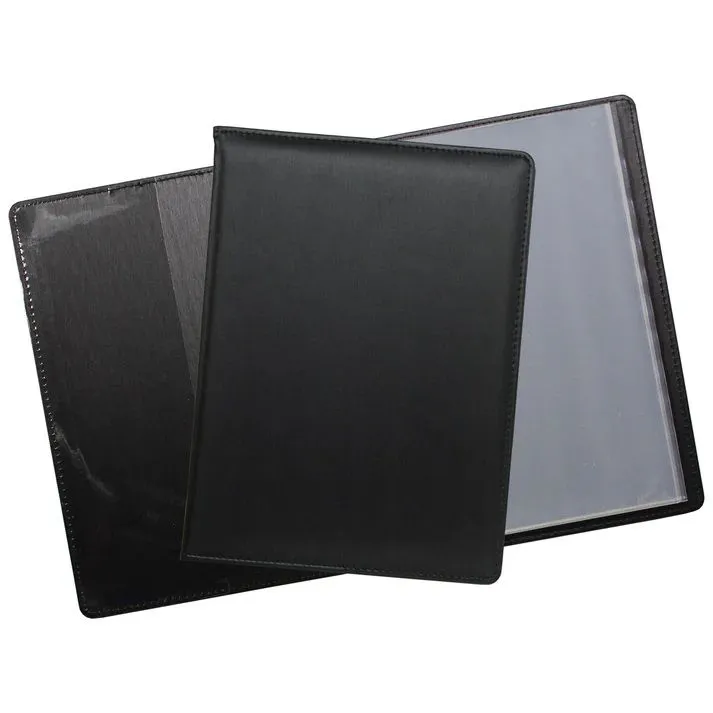 Eco-Eco A4 20 Pocket Black Professional Display Book (UK Stock)