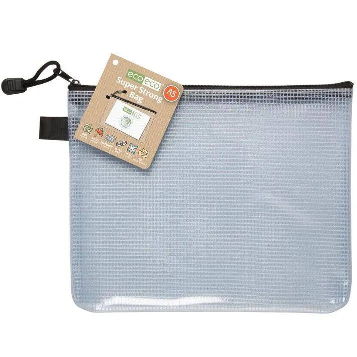Eco-Eco 95% Recycled Super Strong Bag (UK Stock: A5)