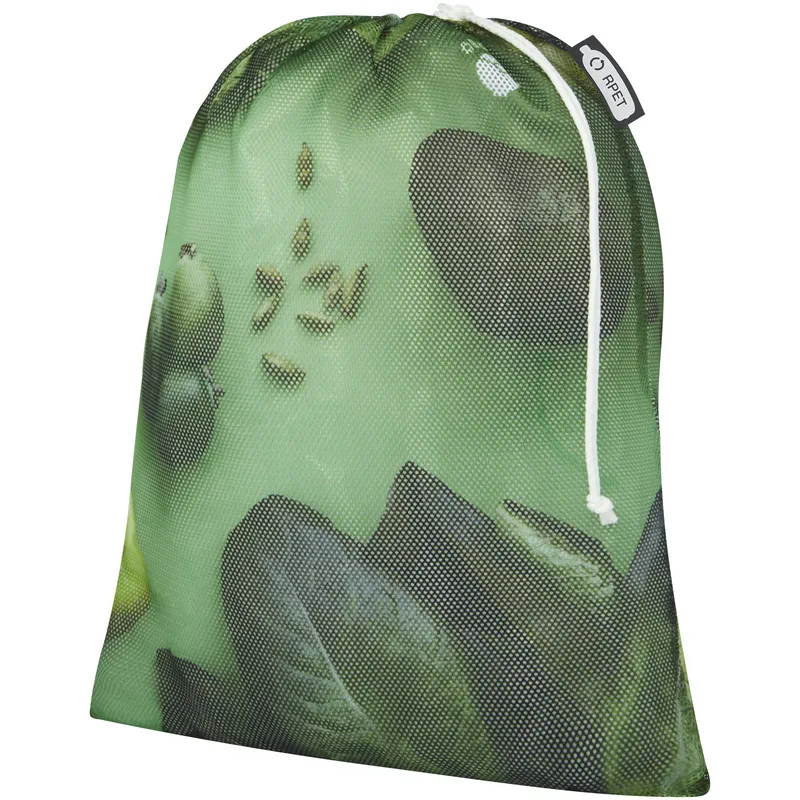 Recycled polyester grocery bag 30x41 cm