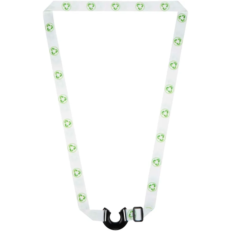 Lian sublimation RPET lanyard with bottle holder