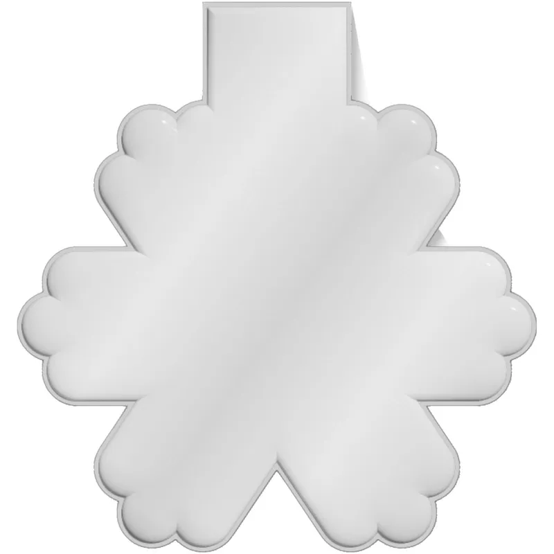 RFX™ M-10 snowflake reflective TPU magnet
