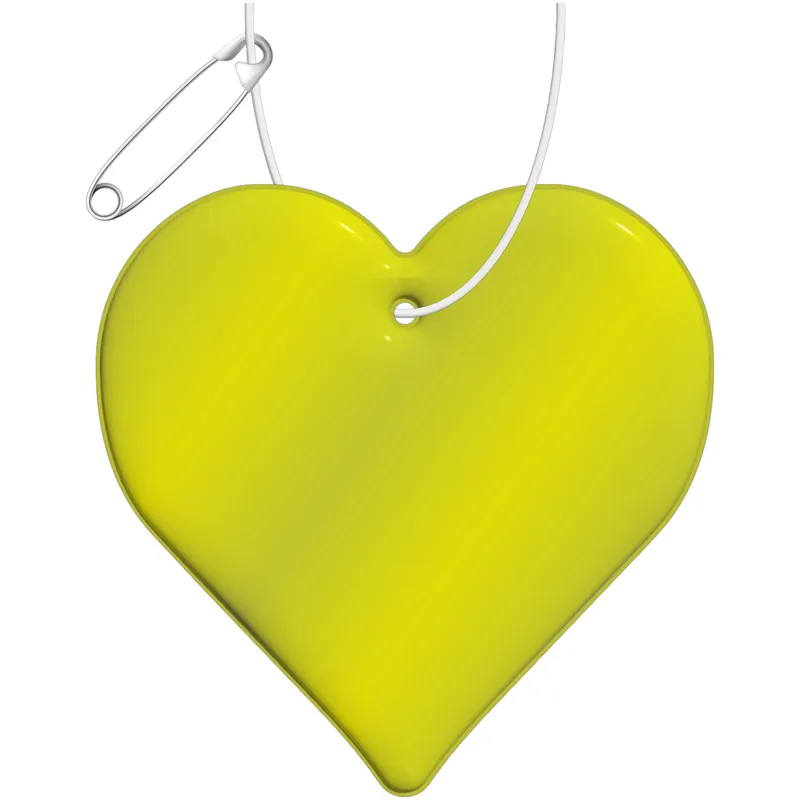 RFX™ H-09 heart reflective PVC hanger