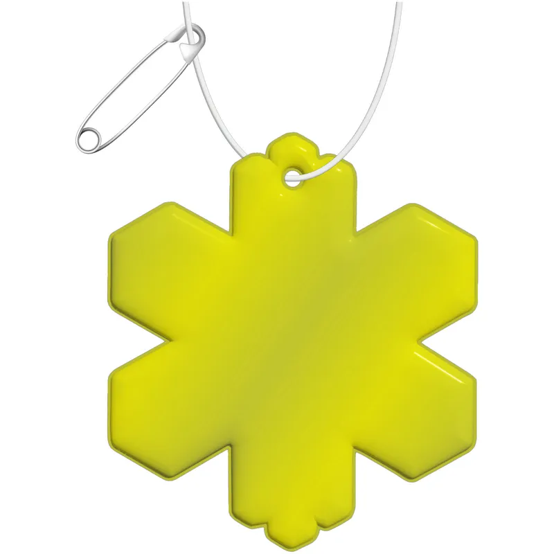 RFX™ H-10 snowflake reflective PVC hanger