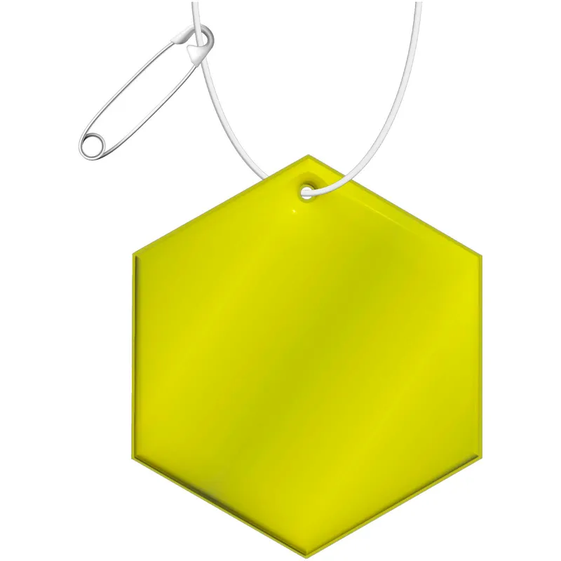 RFX™ H-12 hexagon lightweight reflective PVC hanger