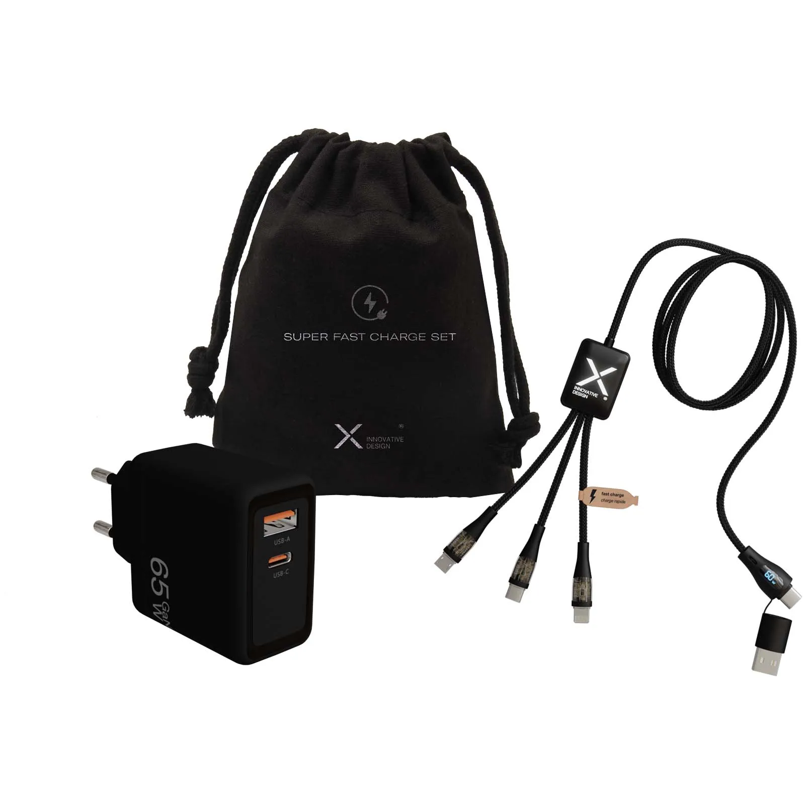 SCX.design C55 65W cable and adapter set