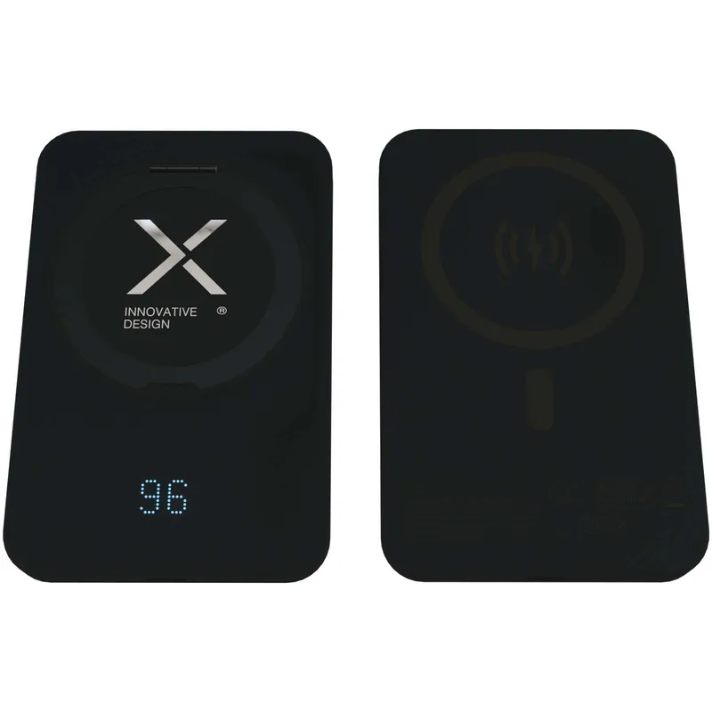 SCX.design P28 5000 mAh power bank with folding ring