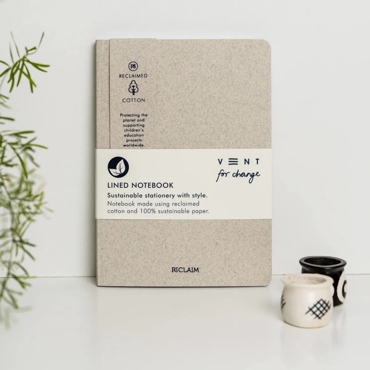 A5 Reclaimed Cotton - Pearl