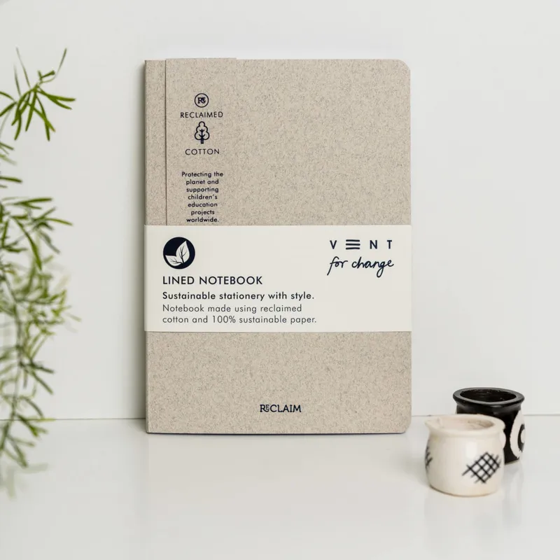 A5 Reclaimed Cotton - Pearl