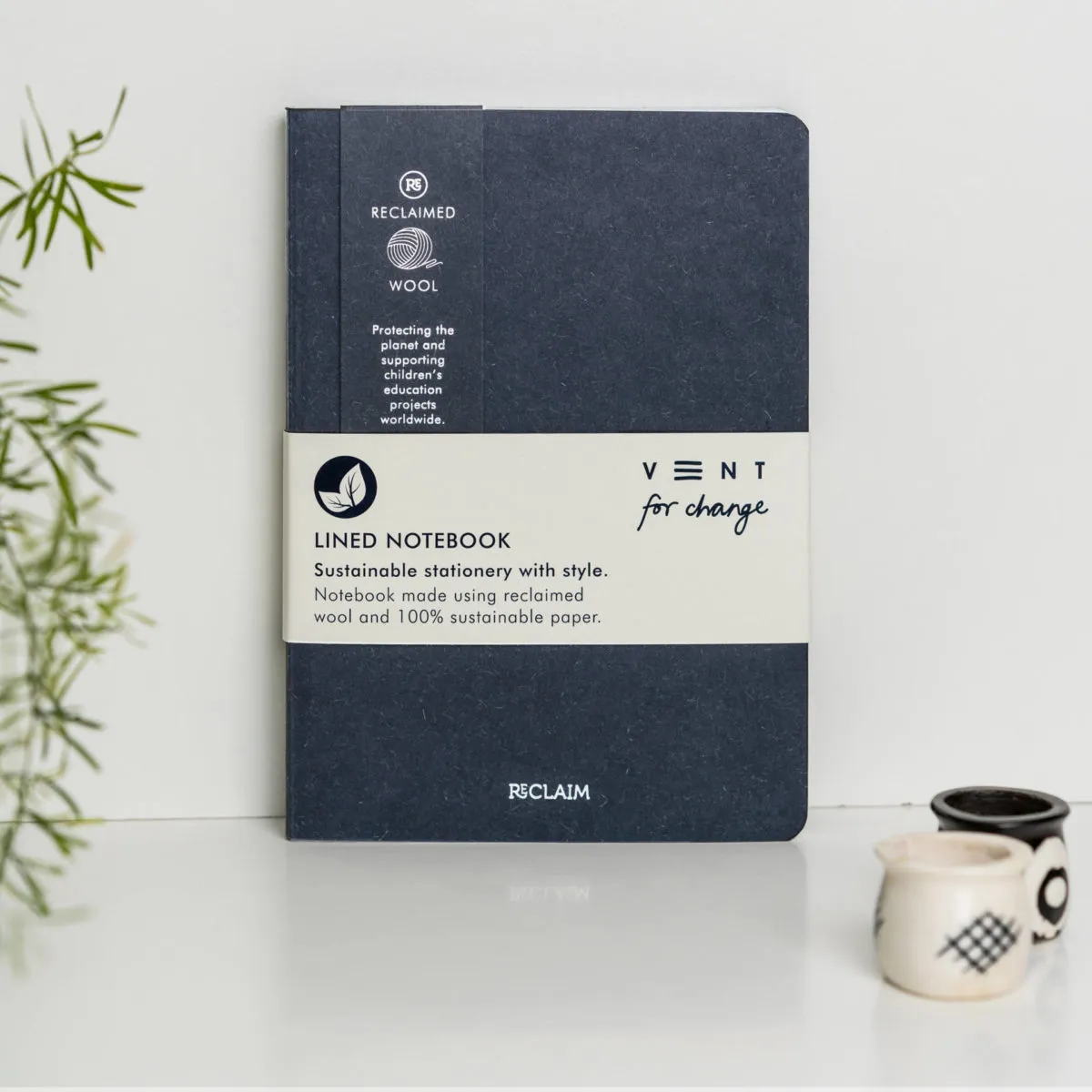 A5 Reclaimed Wool - Blue